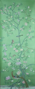 Chinese Hand Painted Wallpaper