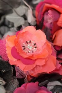 Chanel Metiers d'Art 2017 Peony Hair accessory  